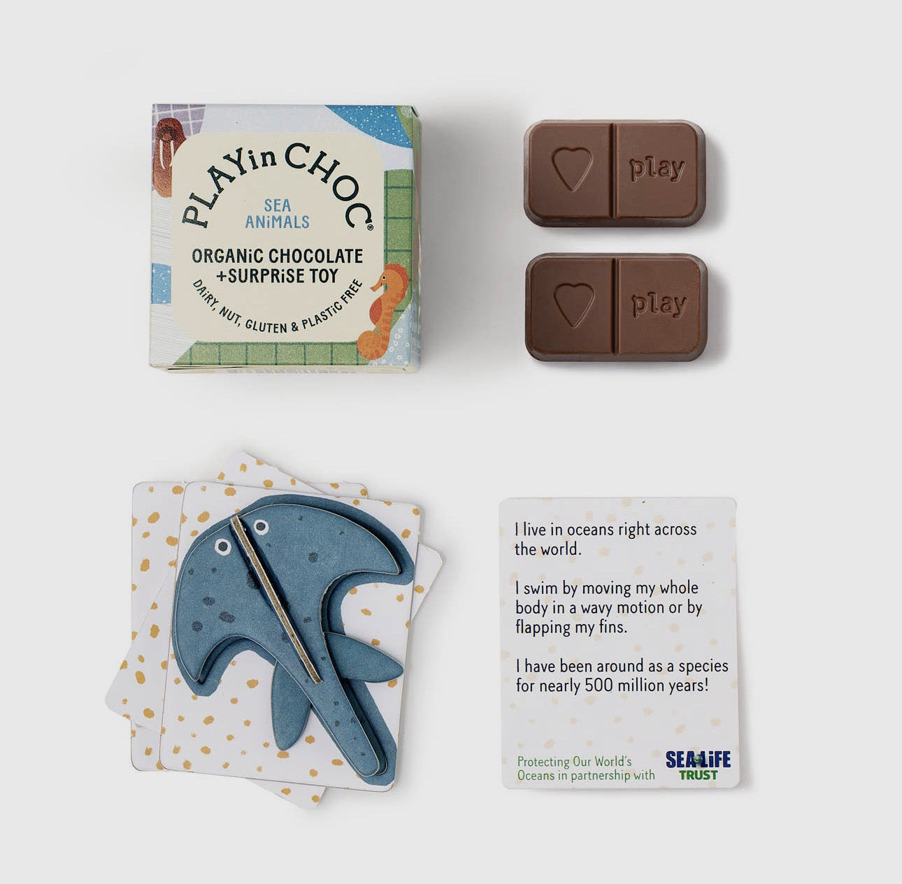 ToyChoc Box®
SEA ANIMALS