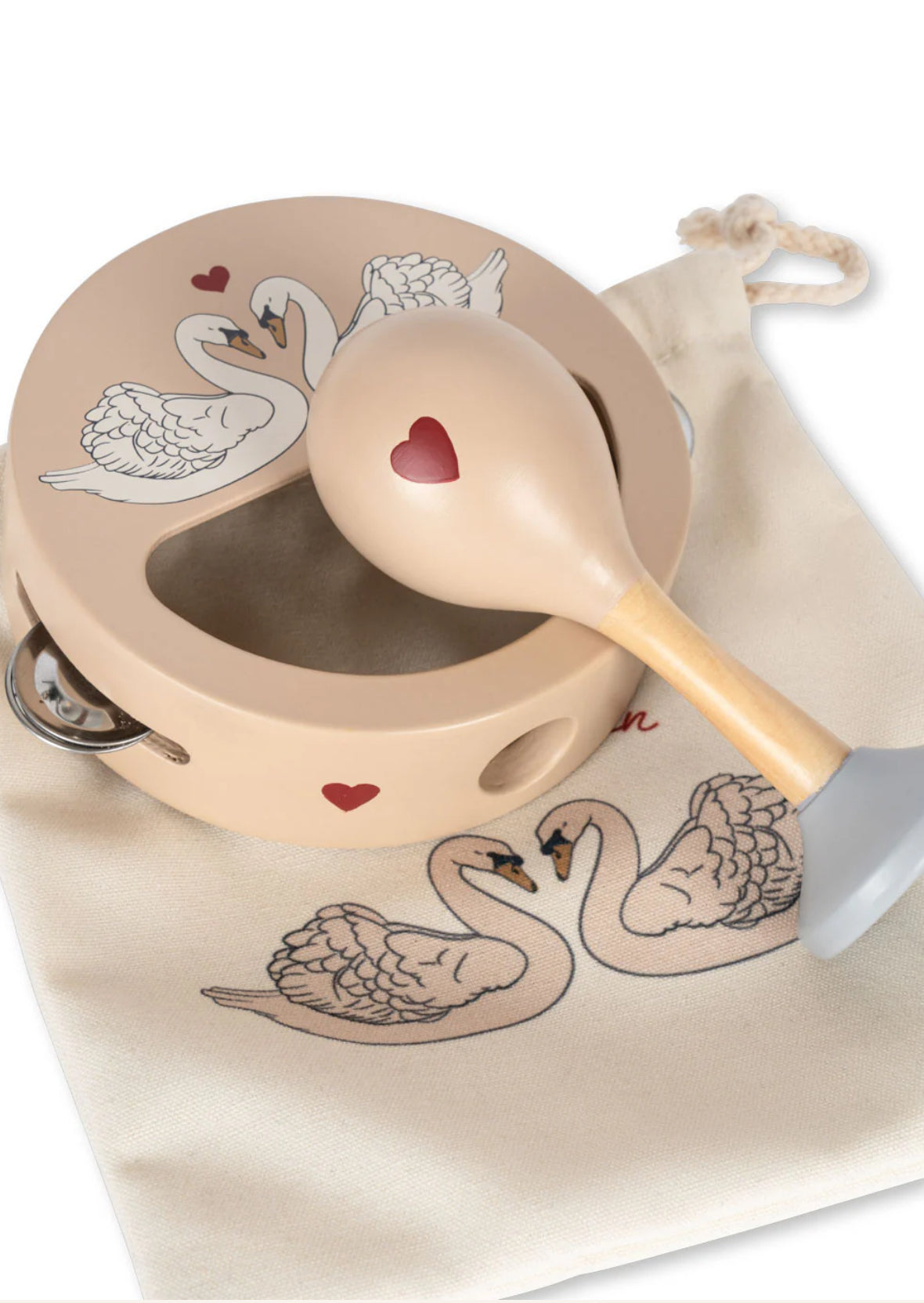 wooden music set swan fsc - swan