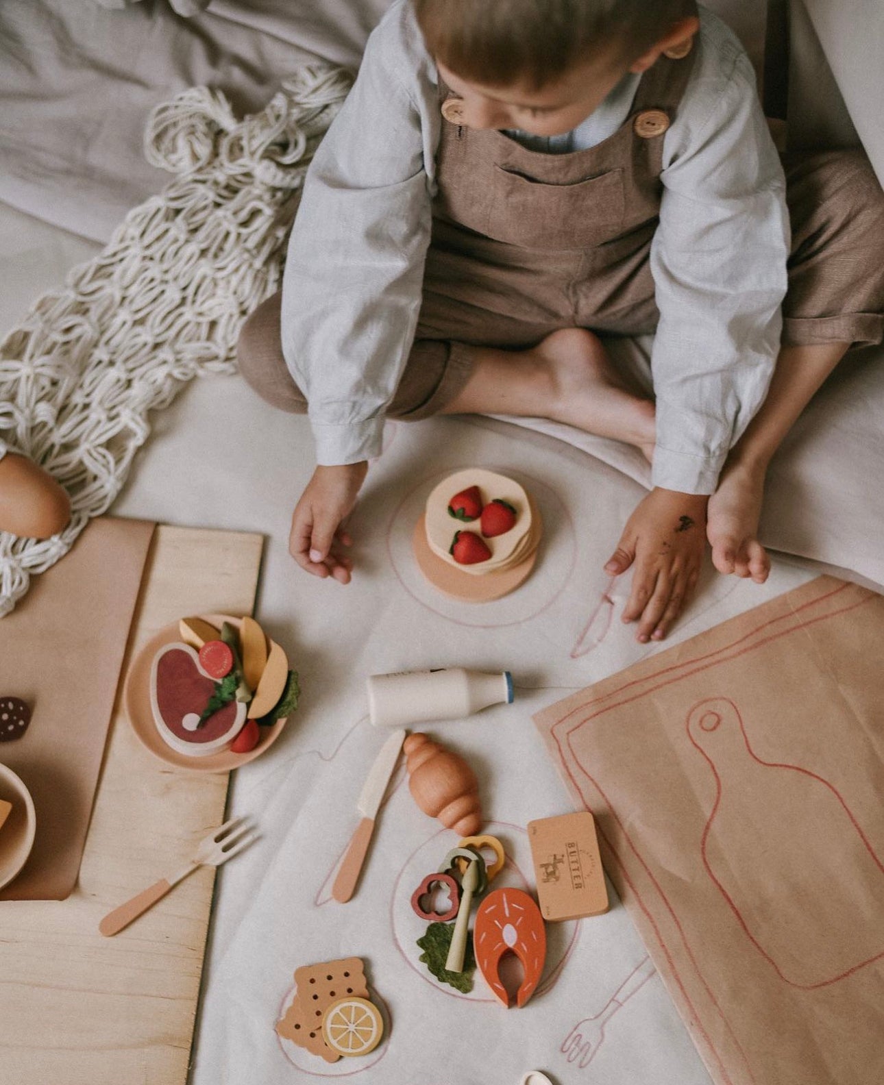 Wooden Play Food Set | Desserts