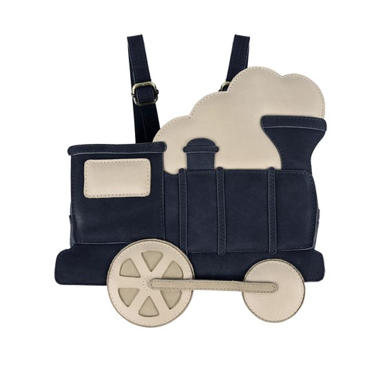 Logio Backpack | Locomotive | Navy Nubuck