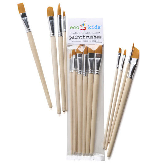 eco-kids paint brush set NEW