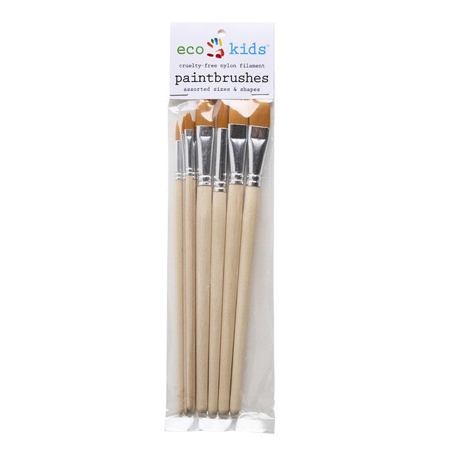 eco-kids paint brush set NEW