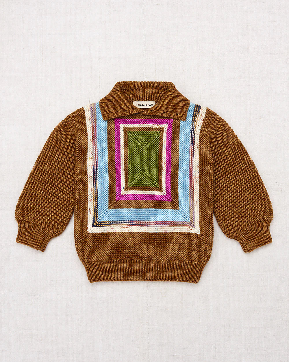 Log Cabin Sweater