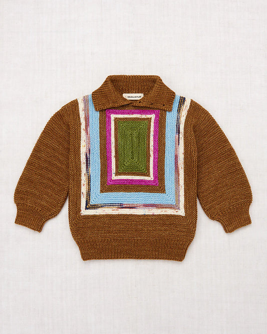 Log Cabin Sweater