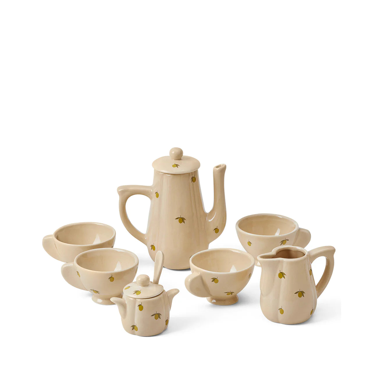 tea set - lemon