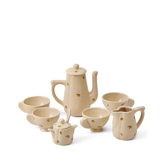 tea set - lemon