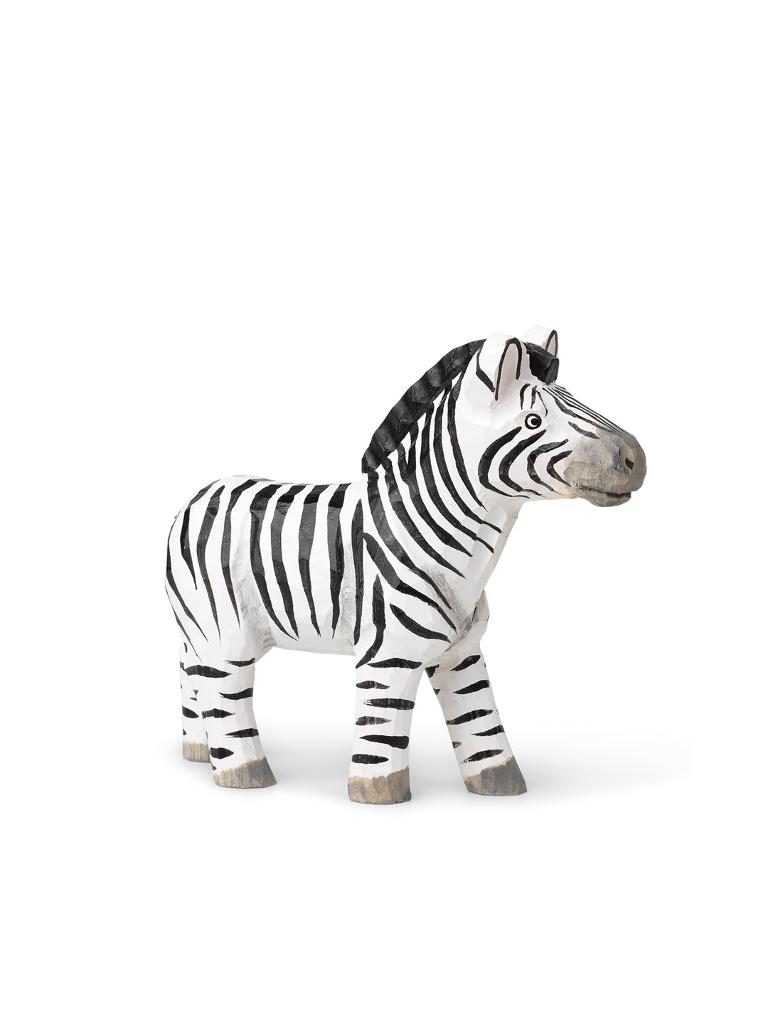 Animal Hand-Carved Zebra