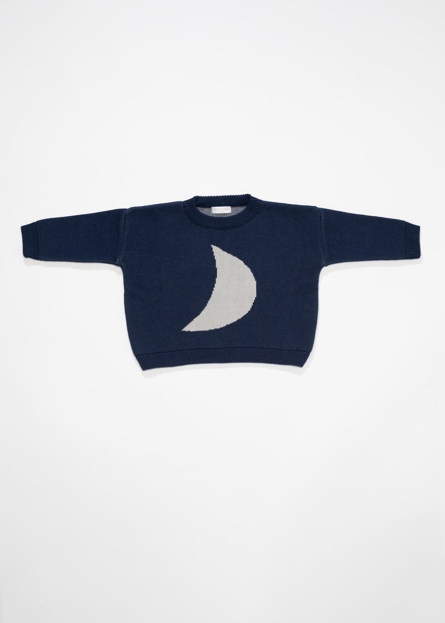 Cotton moon sweater – navy blue